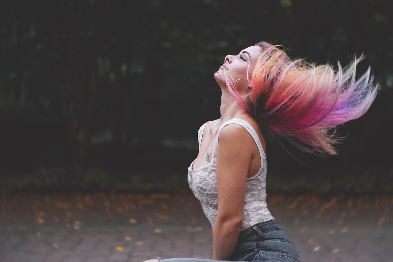 approach-img woman, hair, portrait, flip, hair flip, colorful hair, young woman, fashion, style, stylish woman, colorful, female, girl, woman, hair, hair, hair, hair, hair, fashion